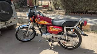 Honda CG 125 2021 Karachi number