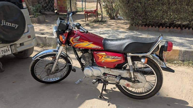 Honda CG 125 2021 Karachi number 0