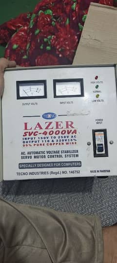 servo motor stabilizer 4000 Watts Pure Copper