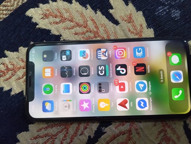 iphone x for sale 64gb with box PTA Approved 1