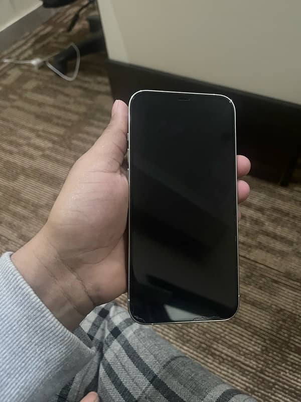 I phone 12 pro max 128 Gb 10/9 condition water pack non pta 4