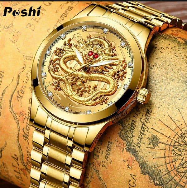 POSHI DRAGON quartz watch 4