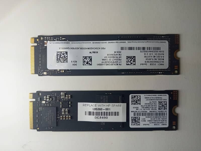 SAMSUNG SSD NVME M2 (ORIGINALLY PULLED WITH 100% HEALTH GURANTEED) 3