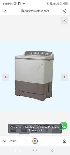 I'm selling my new super Asia washing machine model sa242