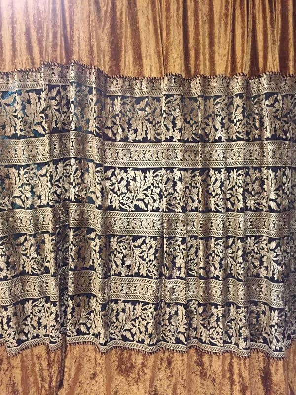 luxury imported fancy curtains | XL size | chiffon pallachi curtains 2