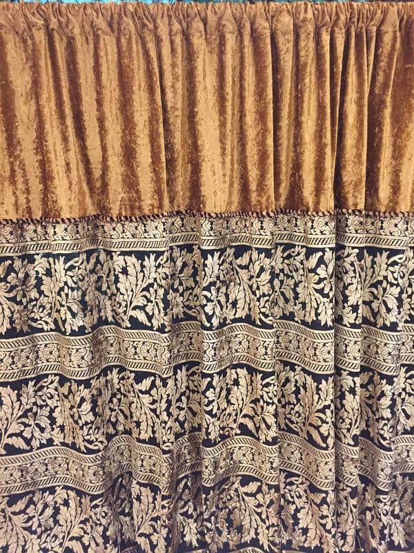 luxury imported fancy curtains | XL size | chiffon pallachi curtains 5