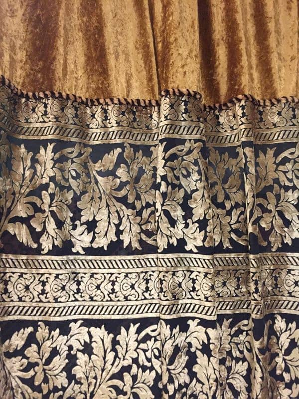 luxury imported fancy curtains | XL size | chiffon pallachi curtains 6