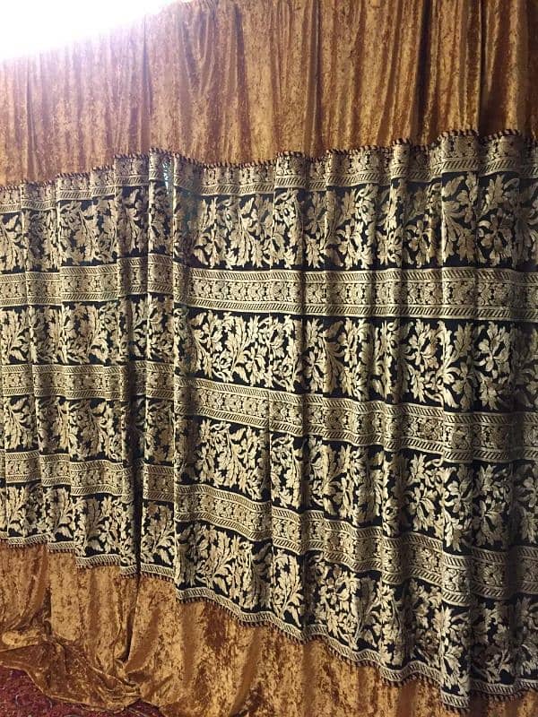 luxury imported fancy curtains | XL size | chiffon pallachi curtains 7