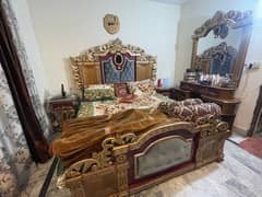 king bed