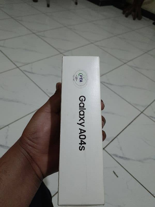 Samsung A04s 4/128 official pta approved with full box 1