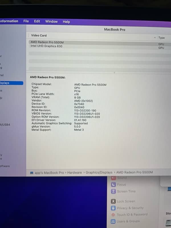 MacBook Pro i9,2019,  (64/ 2 Tb) 6