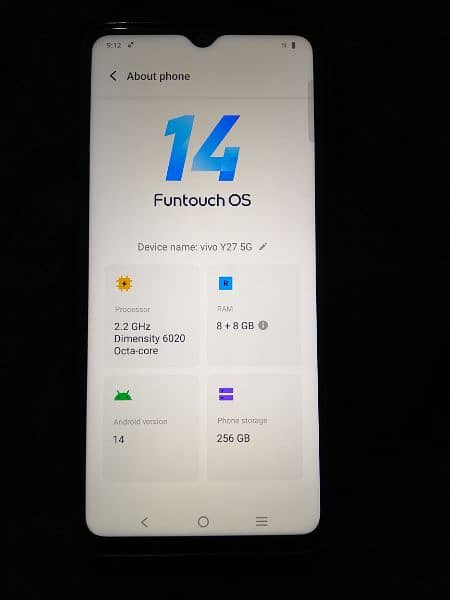 Vivo Y27 5G, 8+8/256 (NON PTA) 4