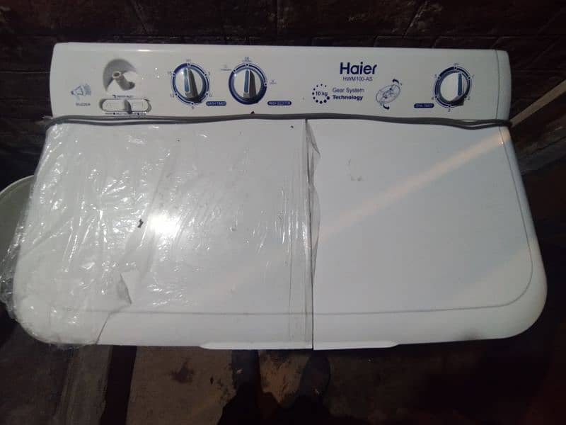 Haier Washing Machine 4