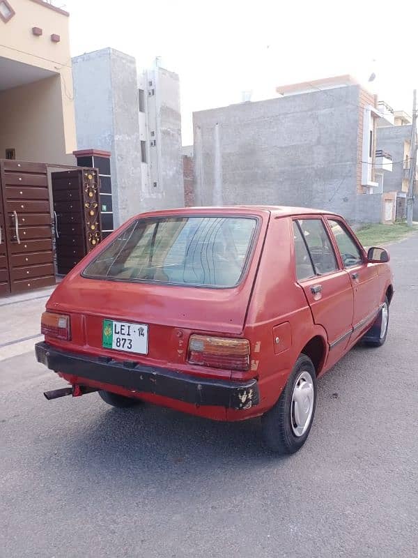 Toyota Starlet 1988 only contact 03191017033 phone+wattapp 3