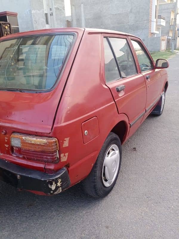 Toyota Starlet 1988 only contact 03191017033 phone+wattapp 6