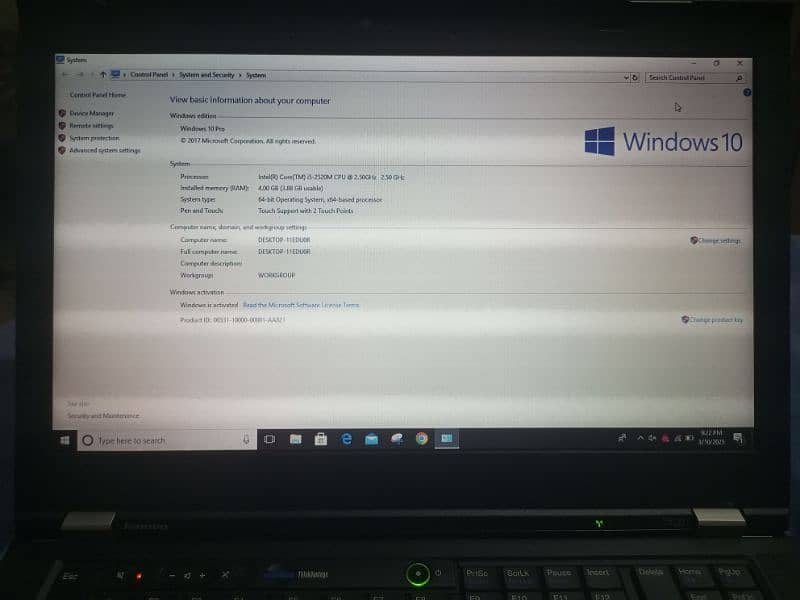 Lenovo Laptop Core I 5 2