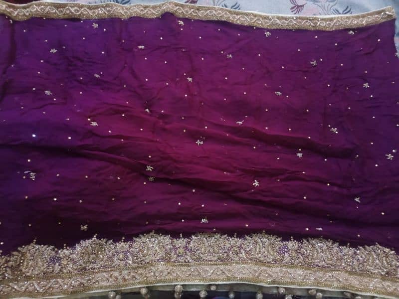 Heavy Embroidery Pure Chiffon Dupatta 1