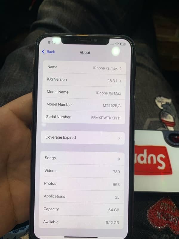 iPhone xsmax salling All ok. Non pta factory unlocked 2