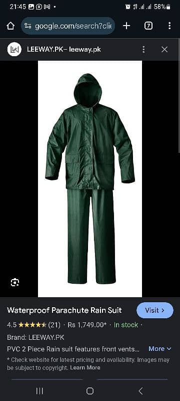 rain coat rain suit water proof barsati dangri 2