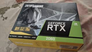 Selling my Zotac Nvidia Geforce RTX 2060