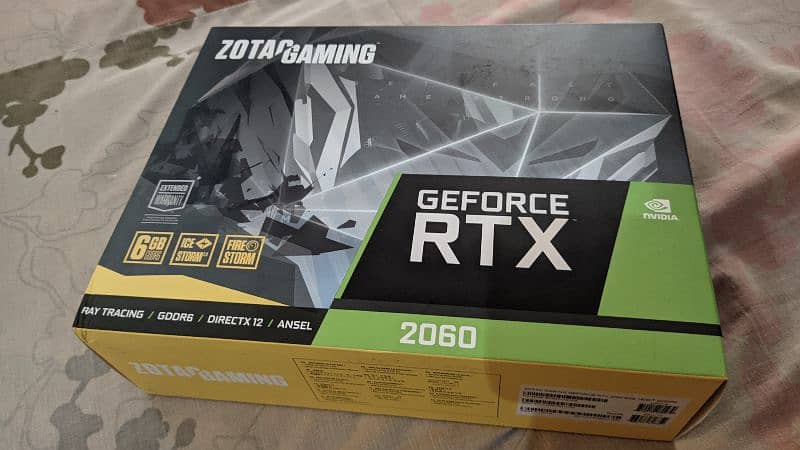 Selling my Zotac Nvidia Geforce RTX 2060 0