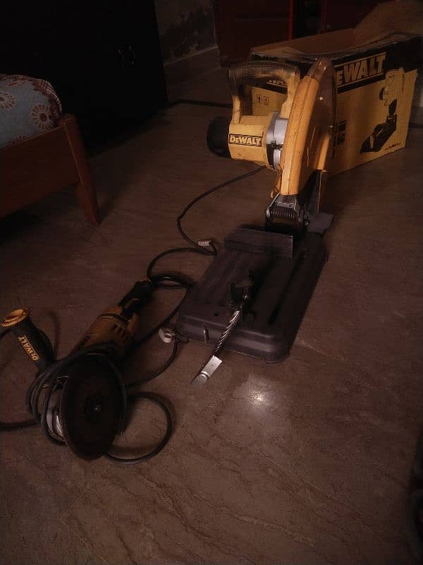 Whatsapp only 03351776051 big Grinder and Cutter orignal dewalt ka 3