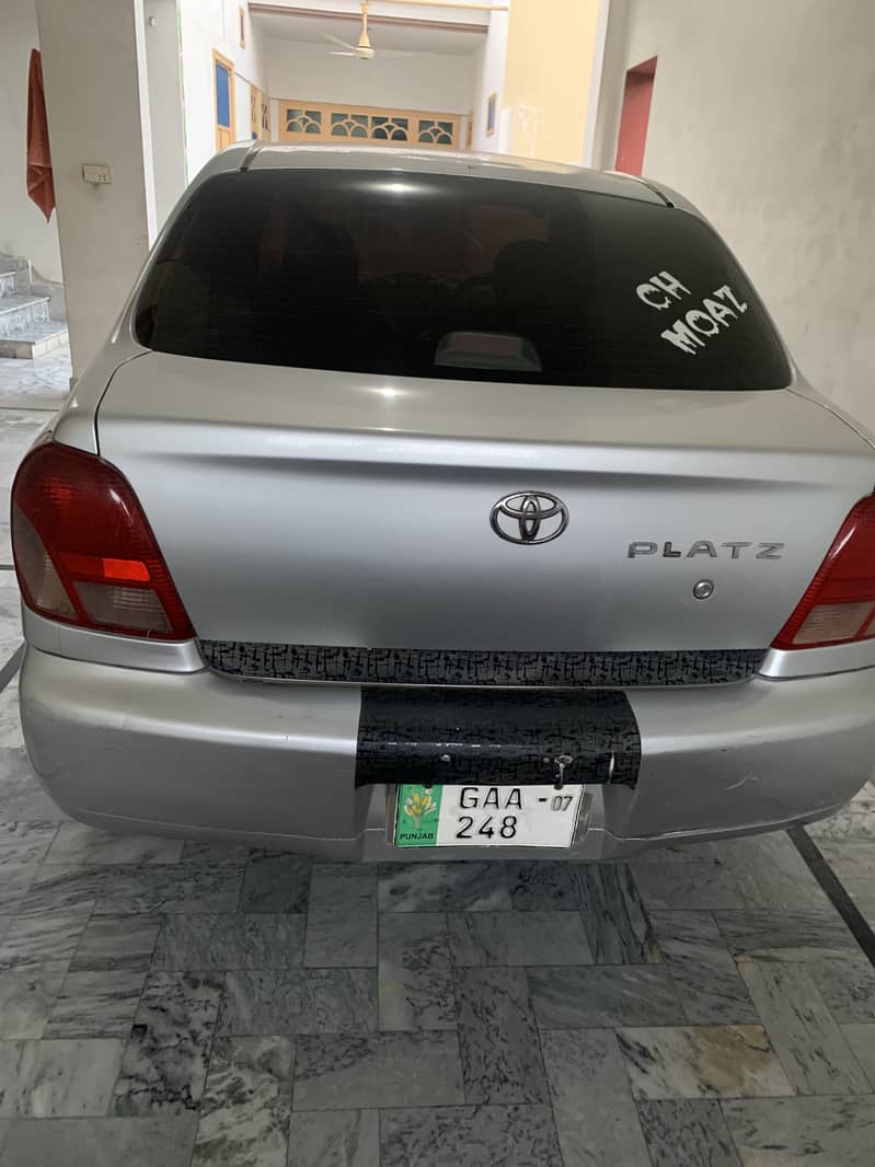 Toyota Platz 2000 Model Registred 2007 2