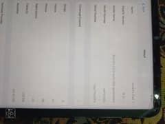 ipad pro m4 10 by 10 top screen demage ha with box and face id ok ha