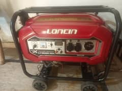 6 Klw Loncin Generator Use but like new condition