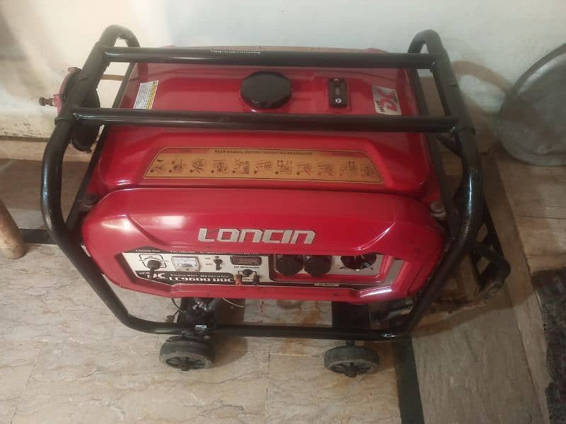 6 Klw Loncin Generator Use but like new condition 1