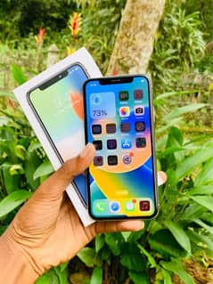 Iphone x pta approved 256gb my whatsapp number ( 0340 5184073 )