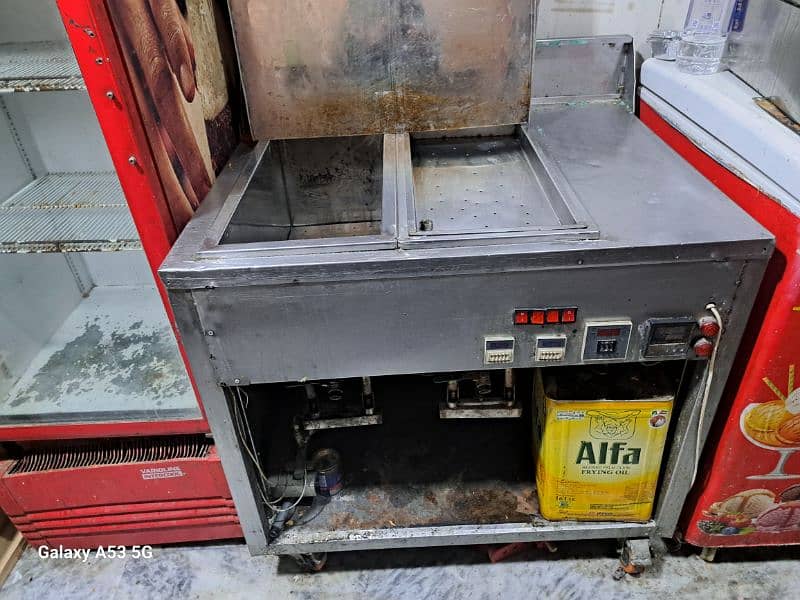 pizza oven, fryer, hot plate, chiller and more kitchen items for sale 2