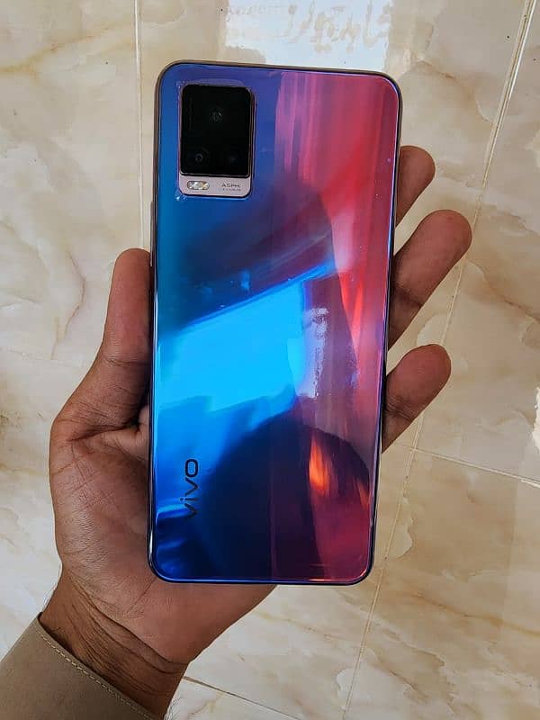 vivo v20 all ok mobile no open no repair all original mobile 1