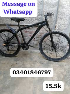 Gear bicycle for sale in cheap price urgent sale krni hai