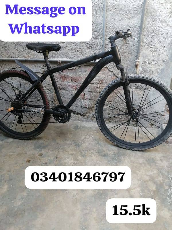 Gear bicycle for sale in cheap price urgent sale krni hai 0