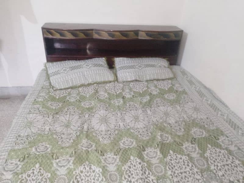 Double bed with Mattress 2