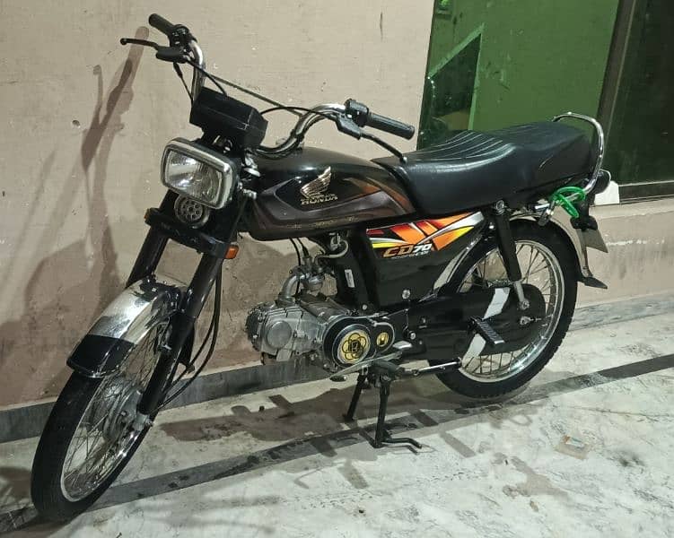 Honda Cd 70 Islamabad num 0