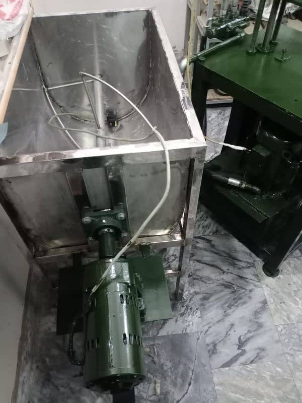 Soap Making Machine (plodder +SS Mixture  +  soap punch + cutter) 7