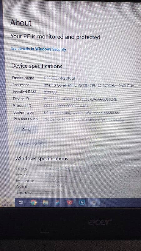 Acer aspire e1-571 i5 4th generation nvidia 920 1