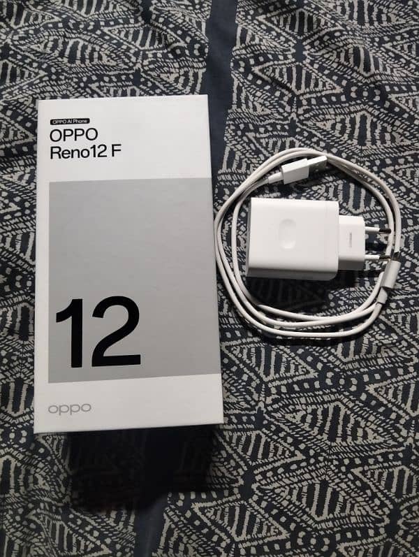 Oppo Reno 12F | 8 + 8 Ram | 256 Rom | Just Box open 4