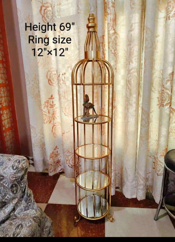 beautiful metal decorations Cage 0