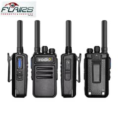 Iradio Walkie talkies V260 Two way radio, New Wireless Radio Sets Pair