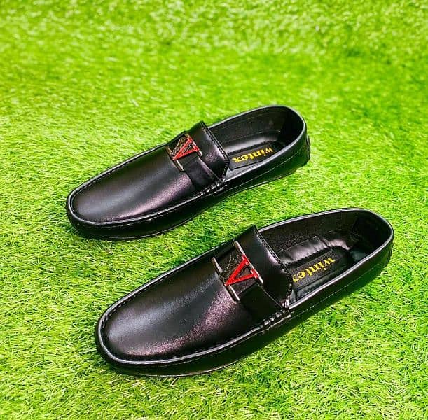 Men's Synthetic leather casual loafers 1