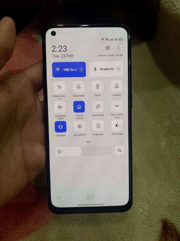 oppo F19 with original box charger 7