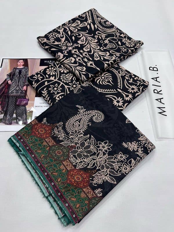 MARIA B  AIRJET LAWN DIGITAL PRINT ALLOVER  3Pc (wholesale available) 3