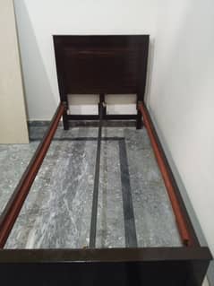 pair of single bed