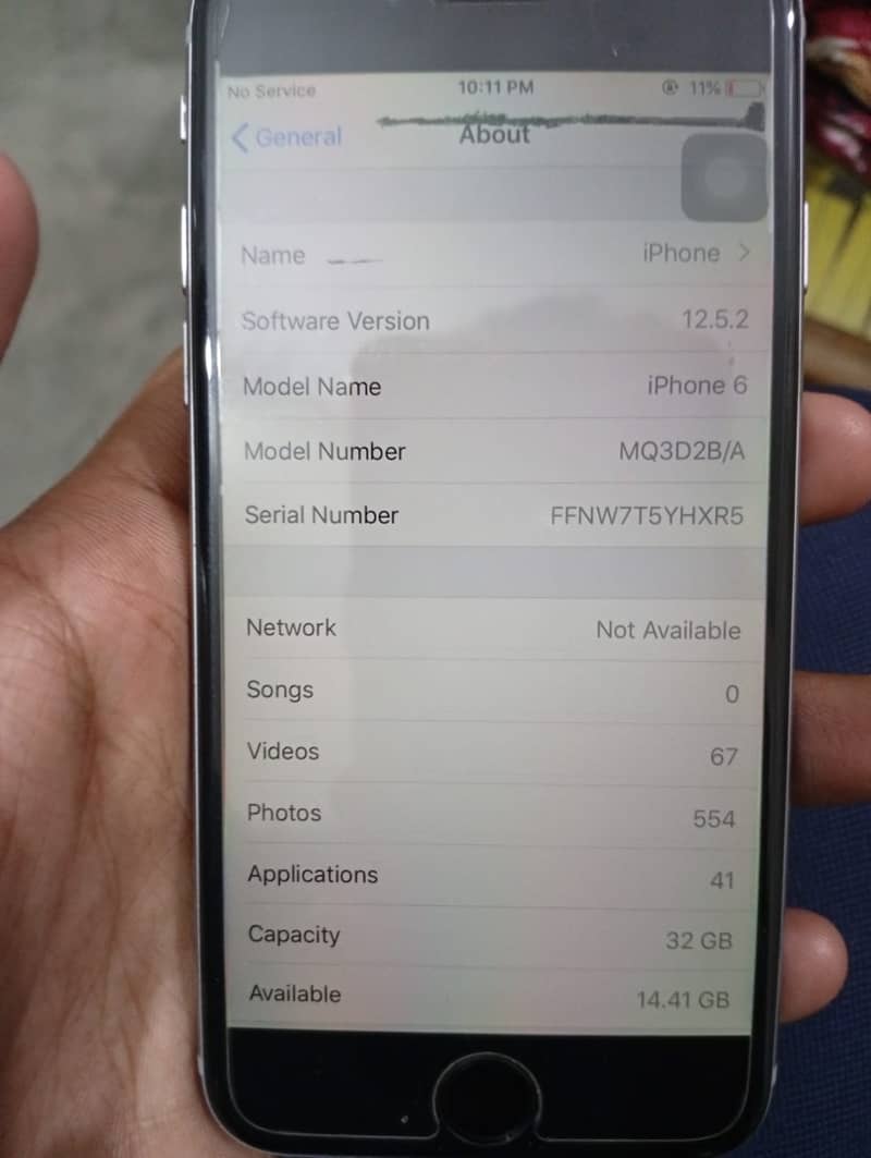 RARE iphone 6 NOT REPAIRED, NOT OPENED, NON PTA, 32GB 7