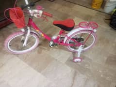 Girls cycle