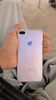 Iphone 7plus pta approved white color 128gb