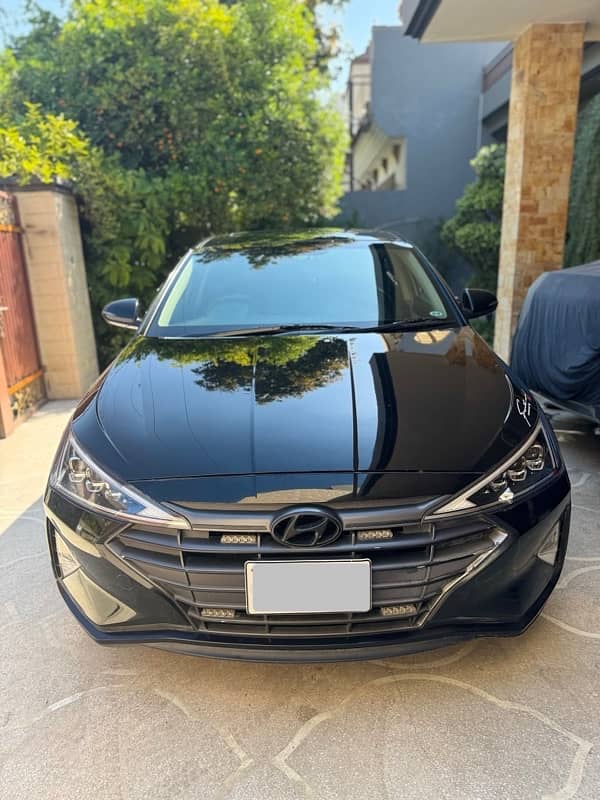 Hyundai Elantra GLS Black Colour 2021 100% Original Body 0